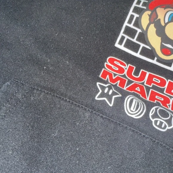Super Mario Boys Hoodie, Size 6/7 - Picture 5 of 6